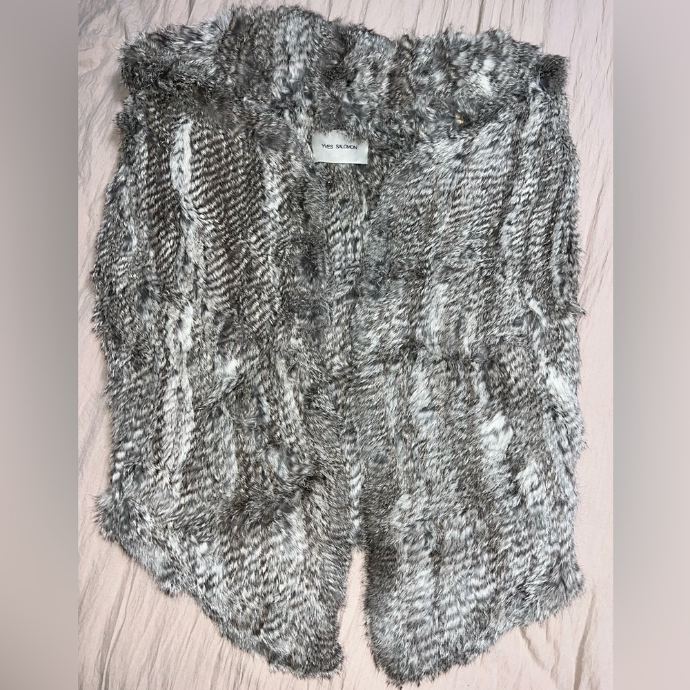 Yves Salomon Fur Vest